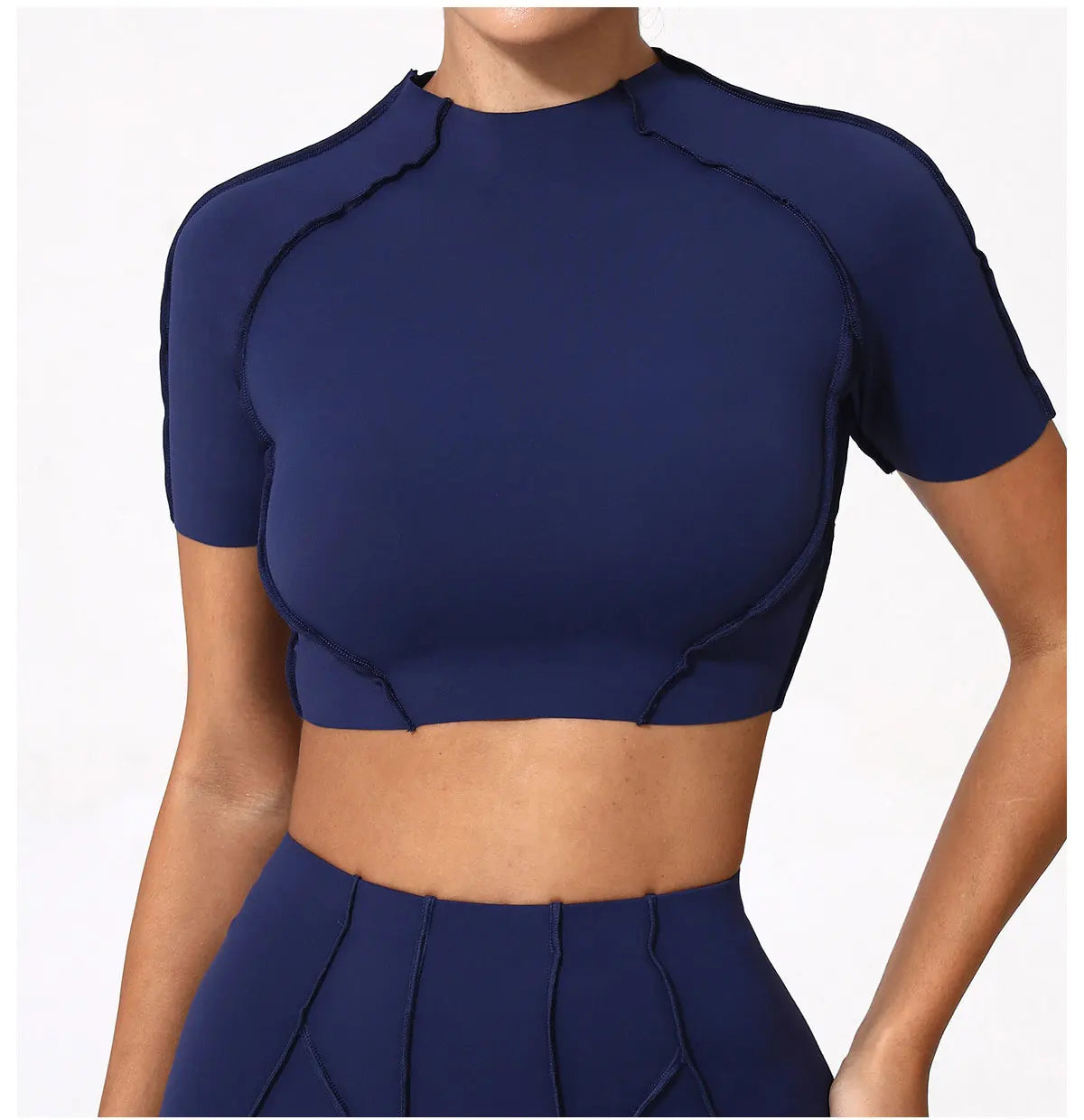 Sports T-shirt Women Fitness Top Short Sleeves Yoga Dance