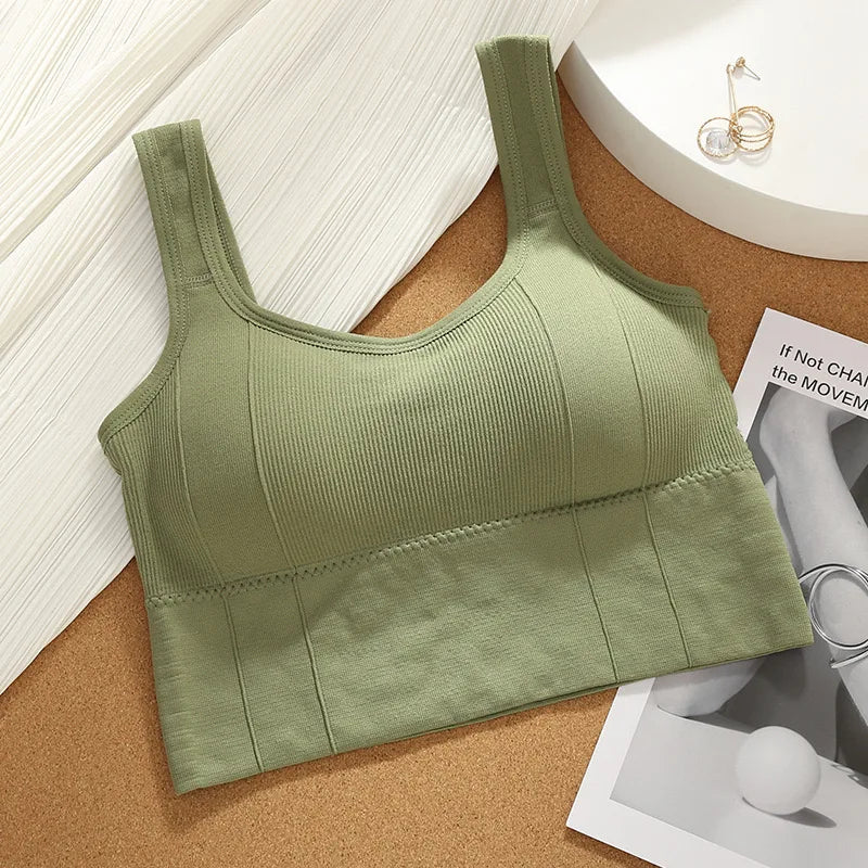 Ademende sportbeha, anti-zweet fitnesstop,