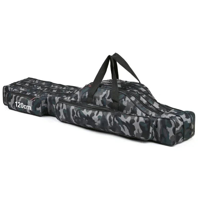 Lixada 3 Layers Fishing Pole Bag