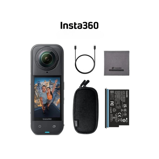 Insta360 X5 360° 8K Camera - 49' Waterproof,