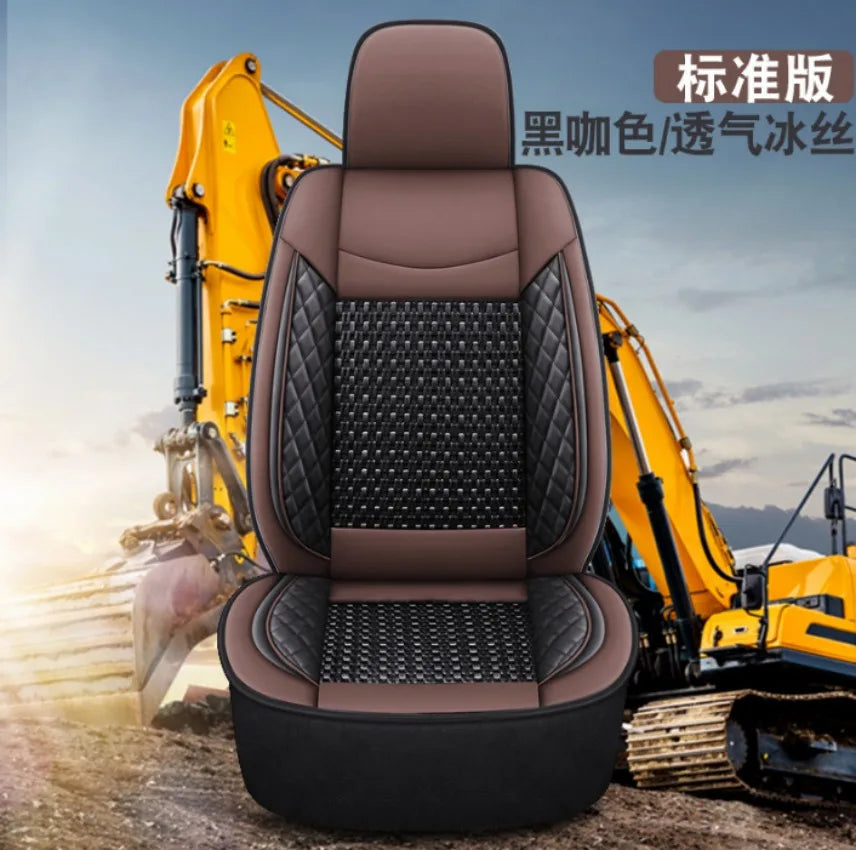 Universal Car Excavator Digger Fully Seat Cushion Cover for SANY KOBELCO KOMATSU Hitachi CAT XCMG Doosan Automobiles Seat Covers