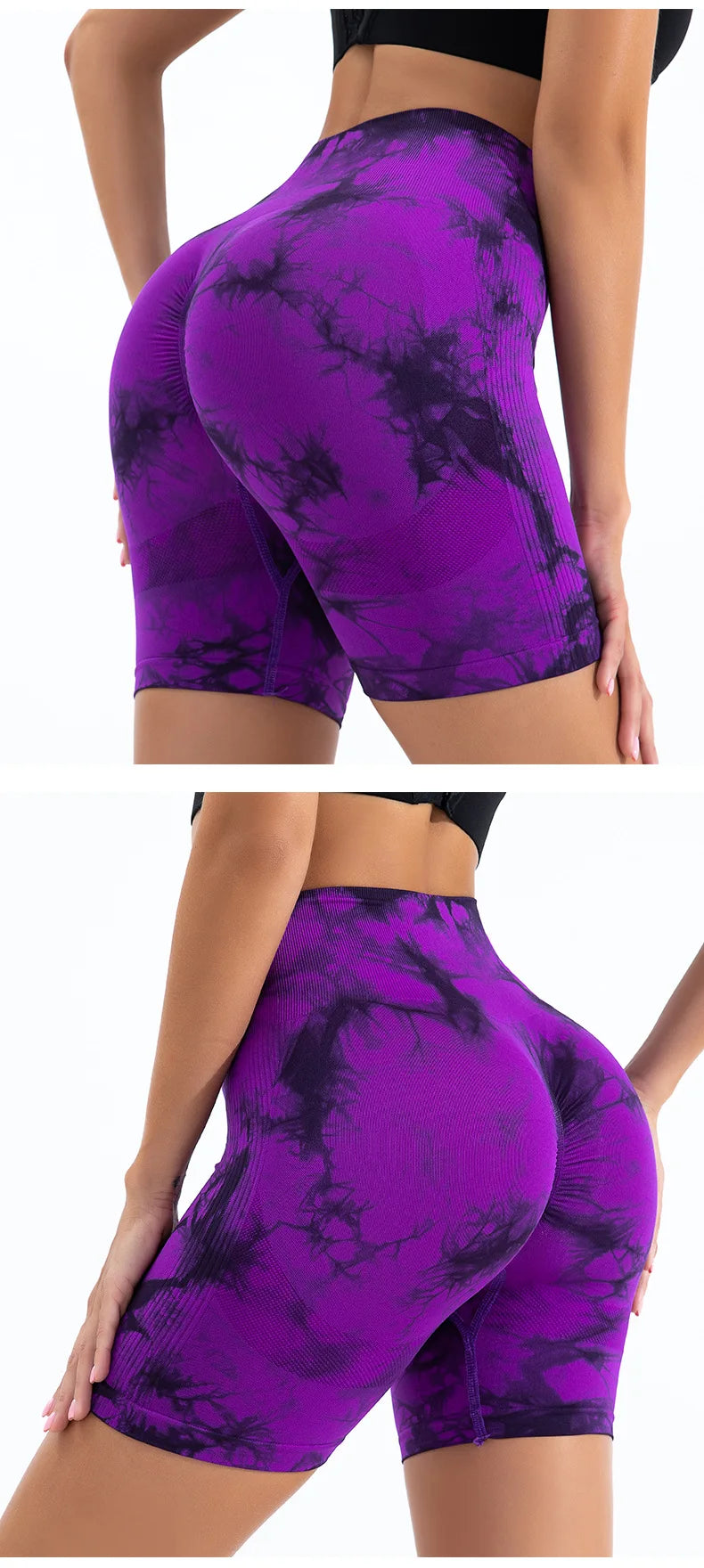 Summer Women High Waist Butt Lift Shorts Leggings