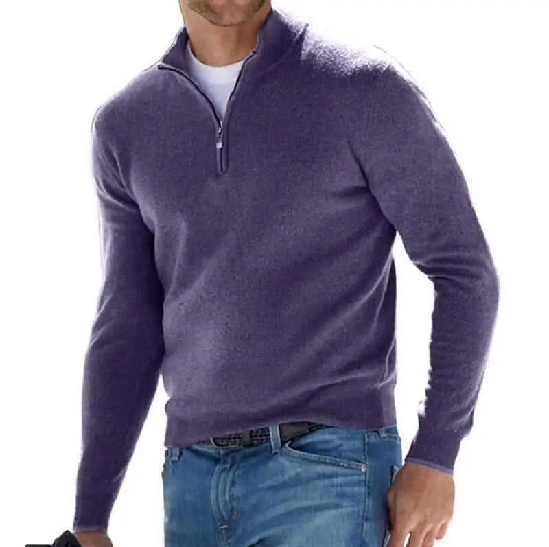 2025 Long Sleeved Sweater Men's Base Sweater for men in