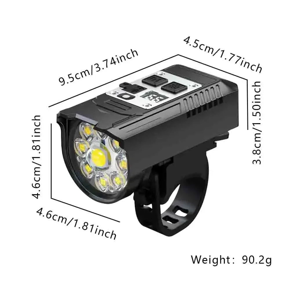 Cycling Light Super Bright Bicycle Front Light Rechargeable