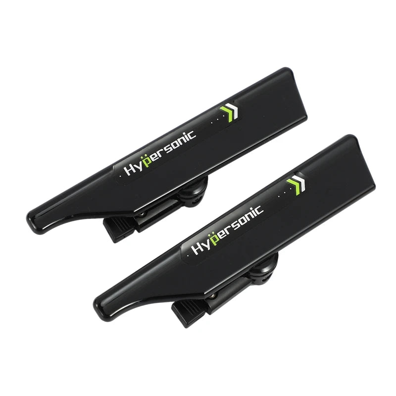 Hypersonic 4 Pcs Black Wiper Stand Windshield Wiper Wing