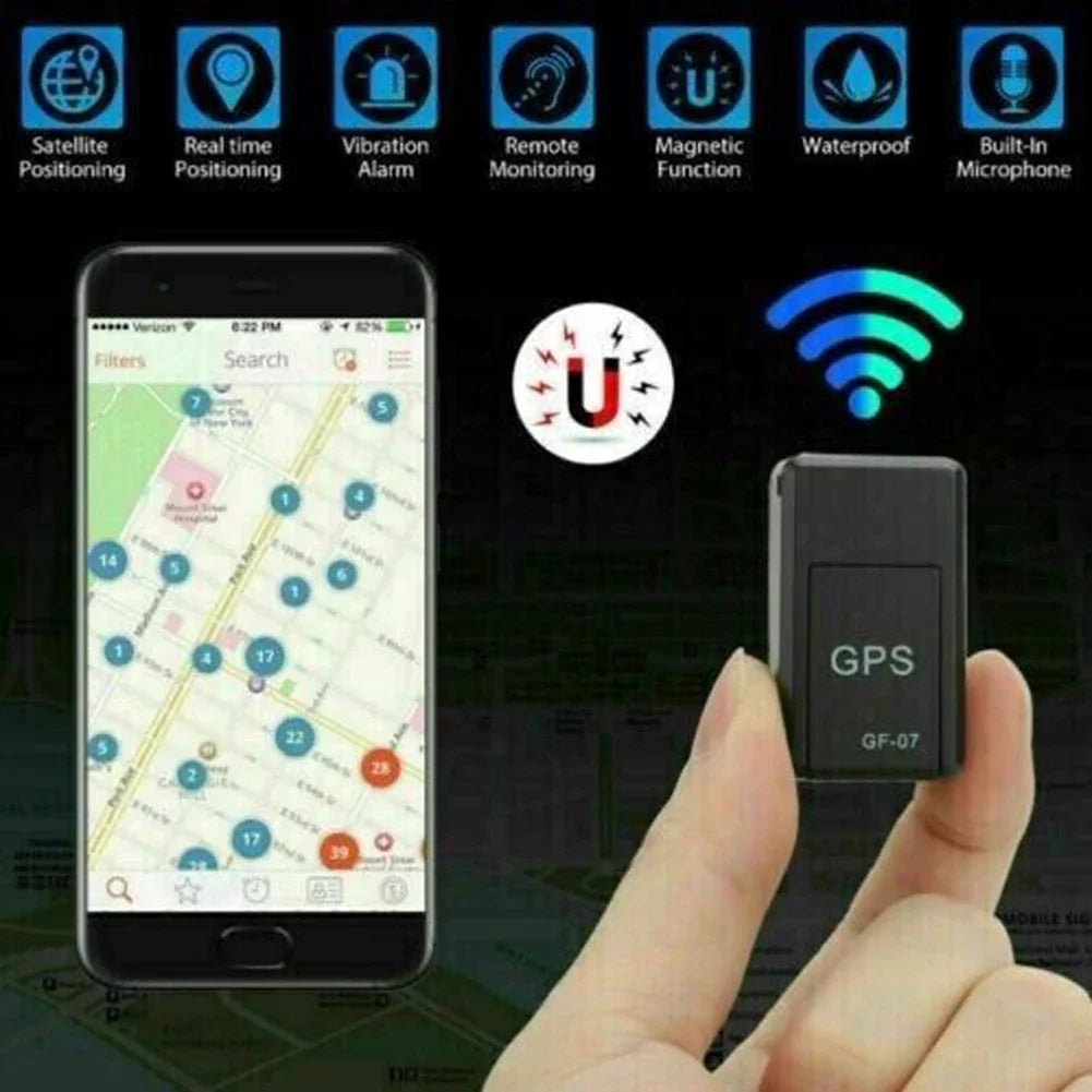 GF08 Mini Magnetic GPS Trackers GF07 Real-time Locator