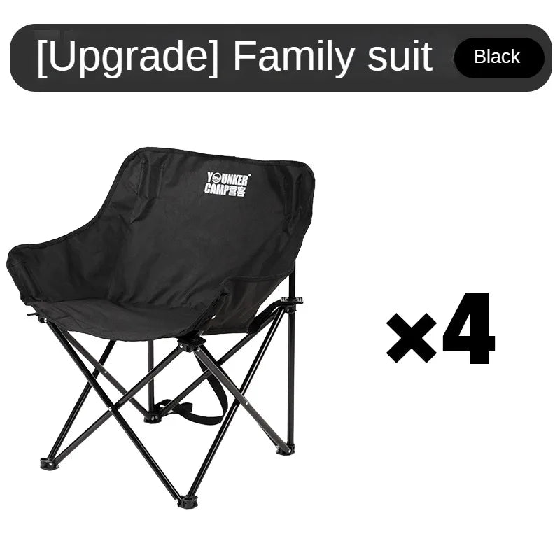 Outdoor Folding Moon Chair Portable Chair Camping
