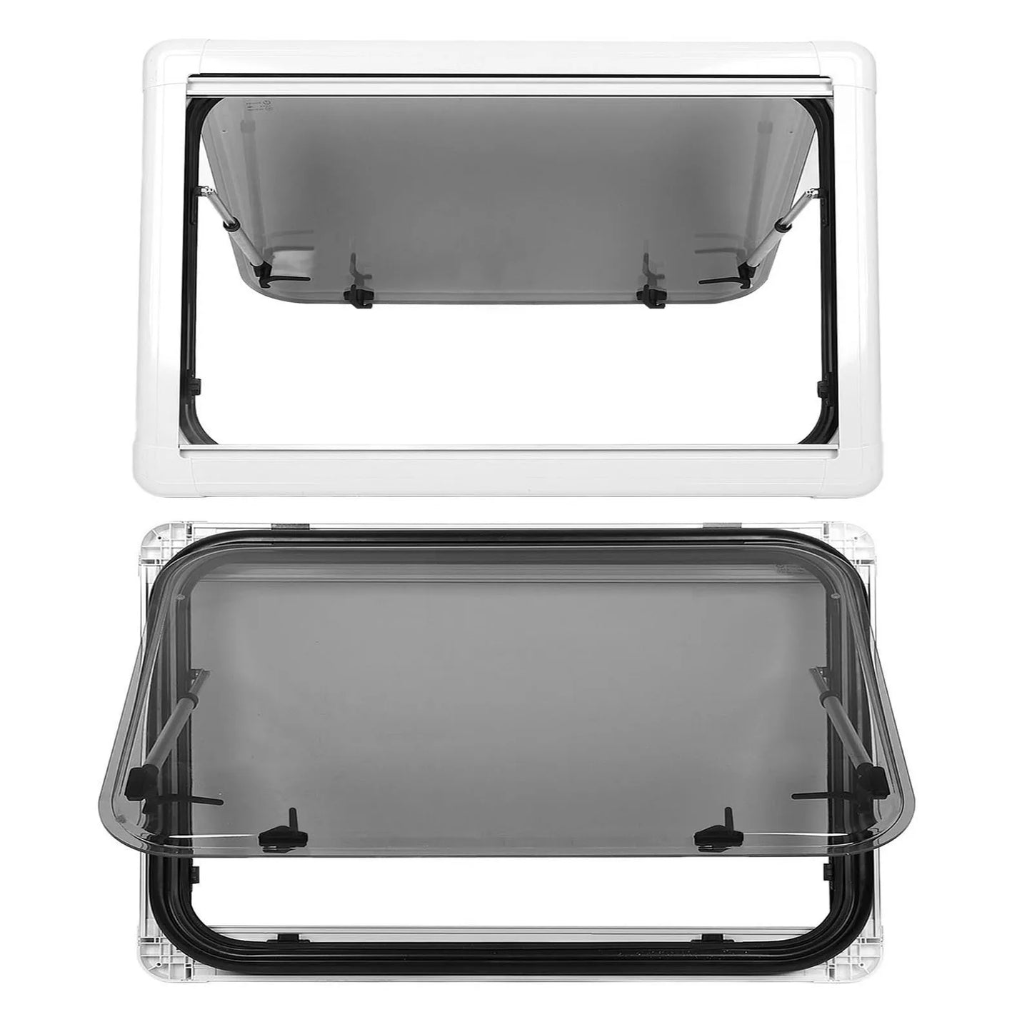 900x500mm RV Push Out Window Double Layer UV Resistant 75°