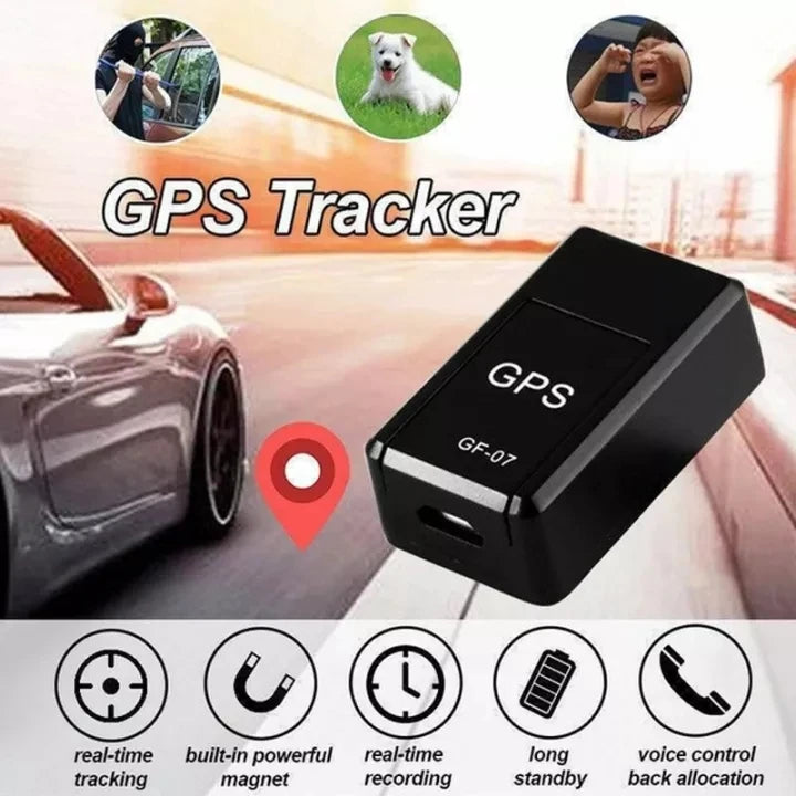 Mini GF-07 GPS-autotracker, positioner voor auto, motorfiets,