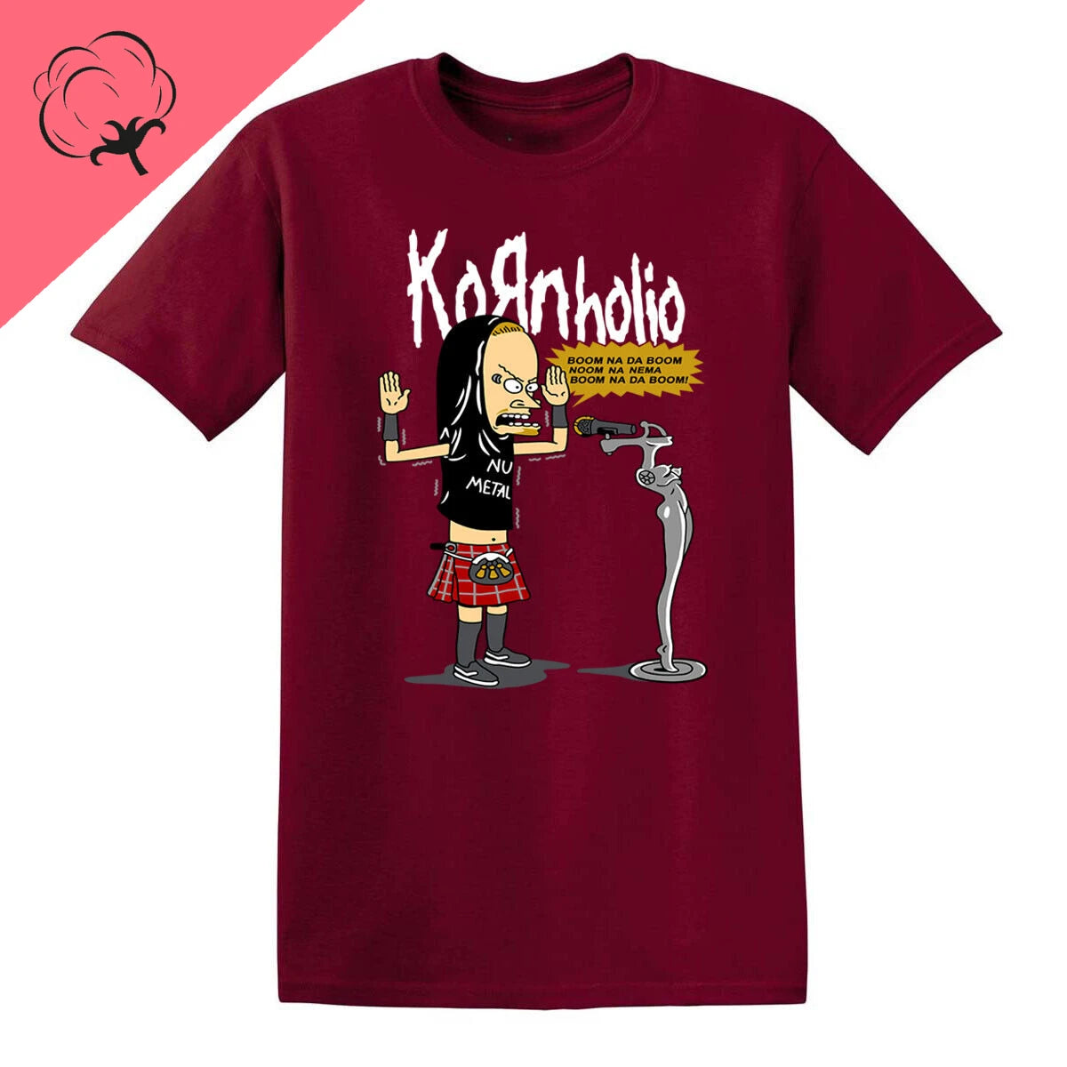 New Kornholio Fun Men's and Women's T-shirts Party Jokes Gift
