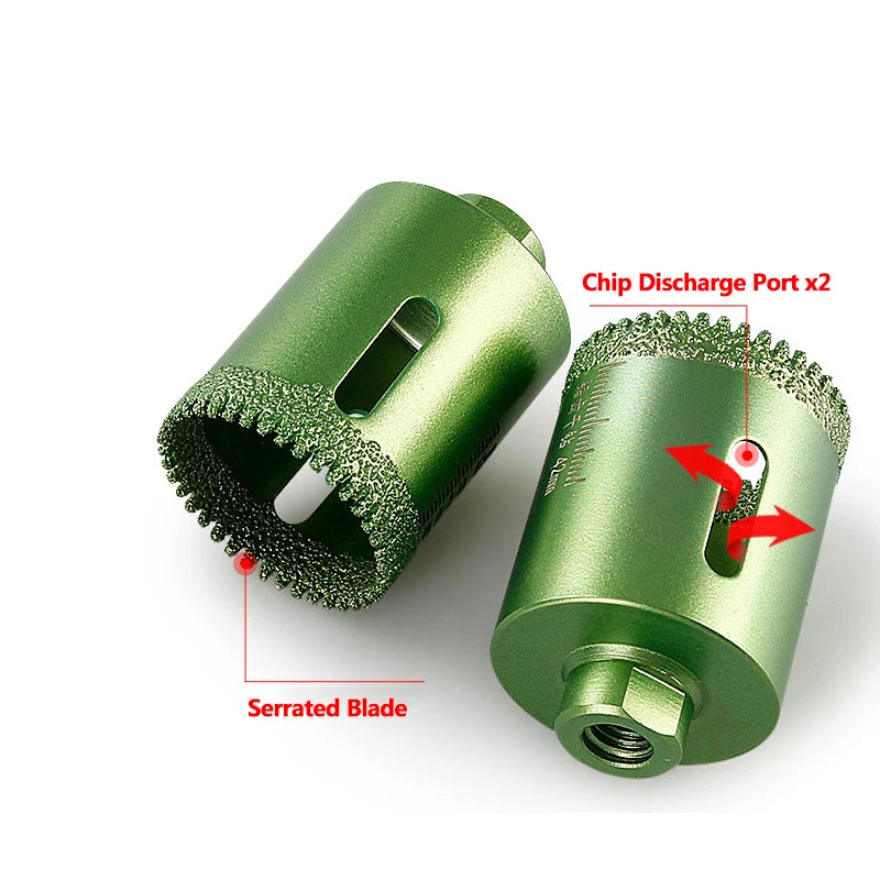 Serrated Dry Drilling Hole Opener Rock Slab/Marble/Quartzite/Granite/