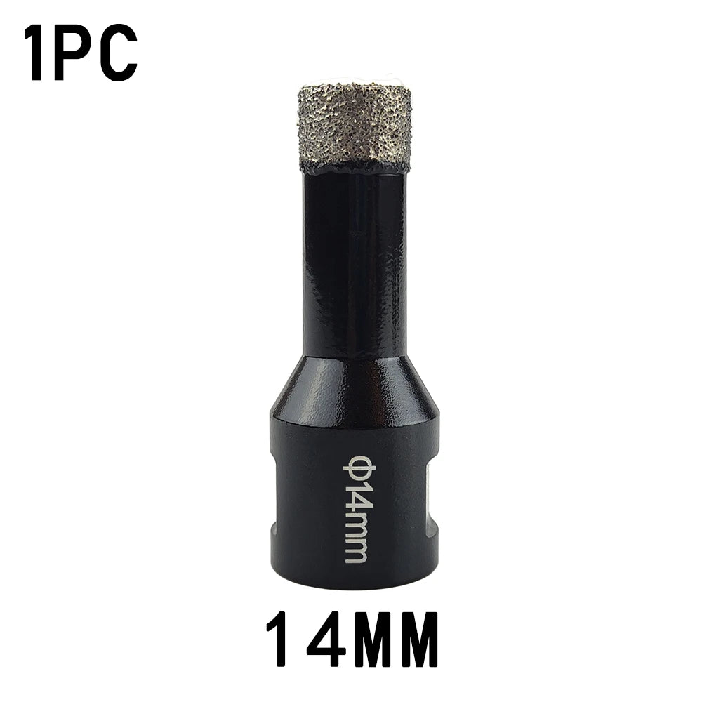 1 Pcs M14 Thread Diamond Dry Vacuum Brazed Drilling Core Bits
