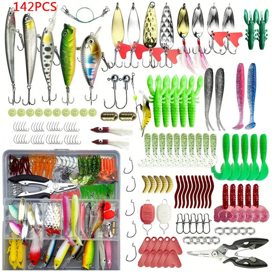 Fishing Lure Set 18/21/59/142pcs