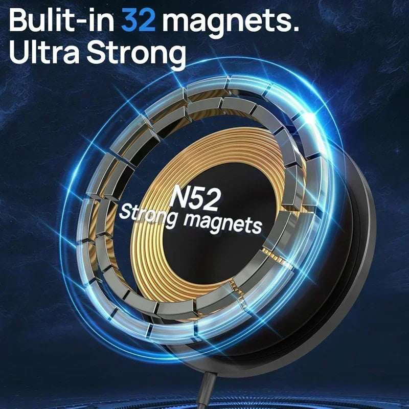 30W Magnetic Wireless Charger Pad Original Fast Charging