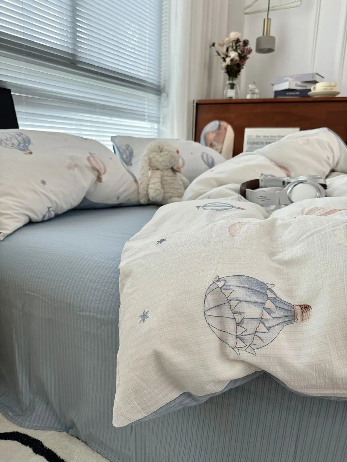 Duvet Cover Set  A-class Ultra Soft Jacquard Double-layer Yarn