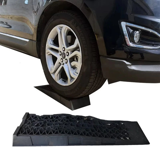 2pcs 5000KG Capacity Heavy Duty Car Ramps 70cm Plastic Portable
