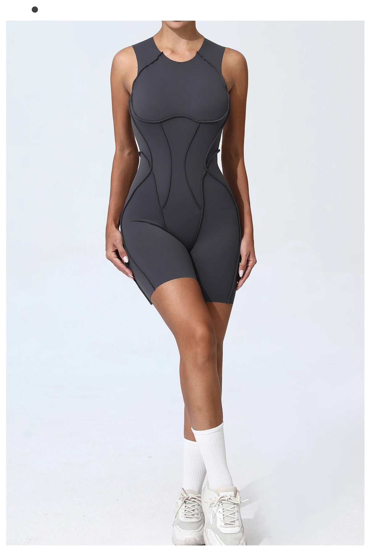Sports Overalls Padding Sporty Jumpsuit Sportswear Woman