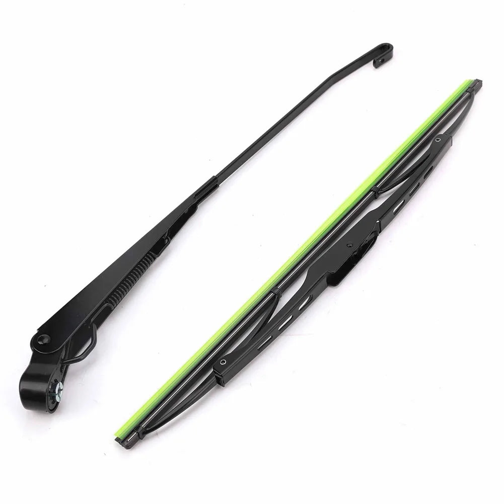 1 set 12V WindsHield ruitenwissermotor 105° blad voor tractor, boot, camper, auto-accessoires