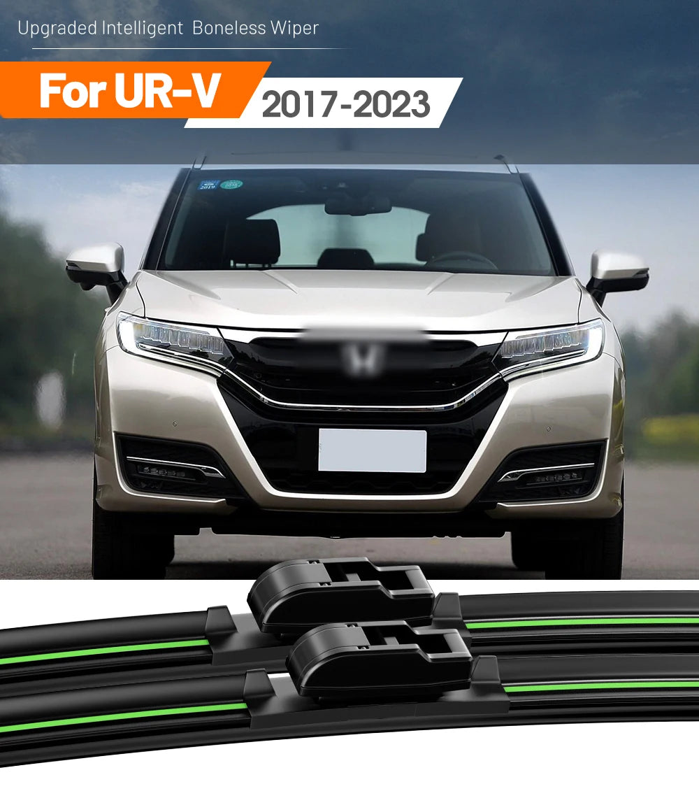 2 stuks voor Honda UR-V URV UR V 2017-2023 ruitenwisserbladen