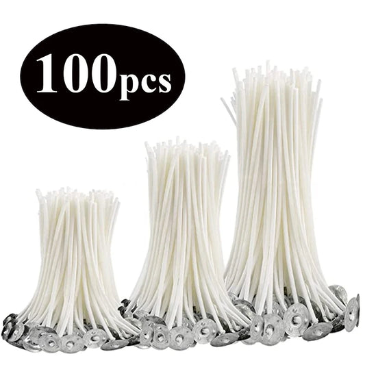 Smokeless Candle Wicks 2.6-20cm Pre-Waxed