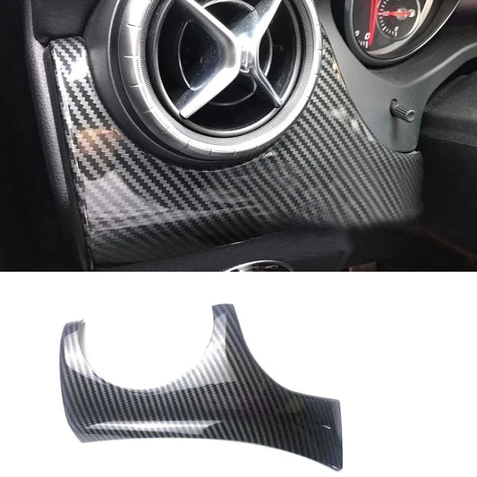 Car Carbon Fiber Dashboard Driver Side Decoraion Cover for Mercedes-Benz