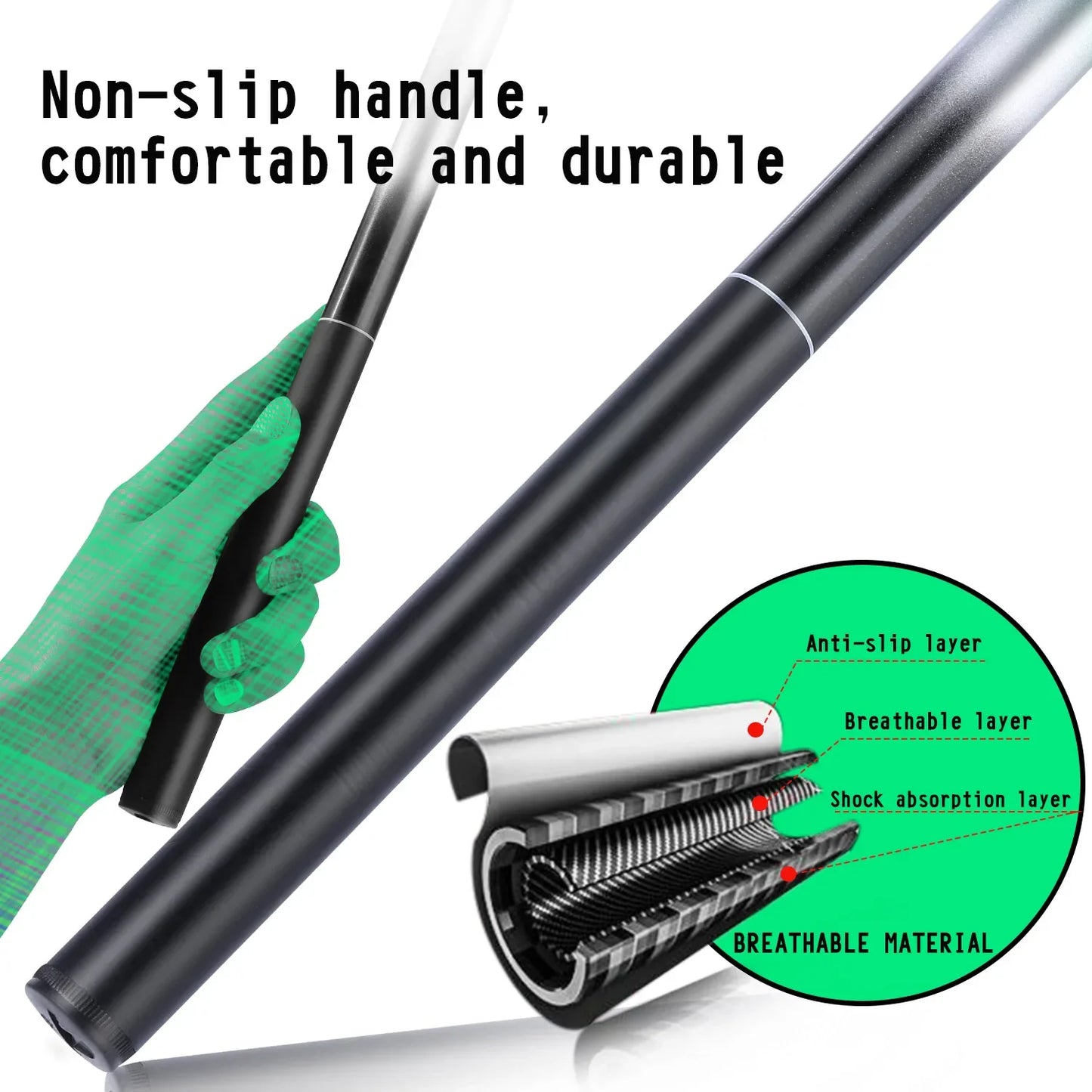 Sougayilang Carp Fishing Rod 2.7/3.6/4.5/5.4M Portable Ultra Light