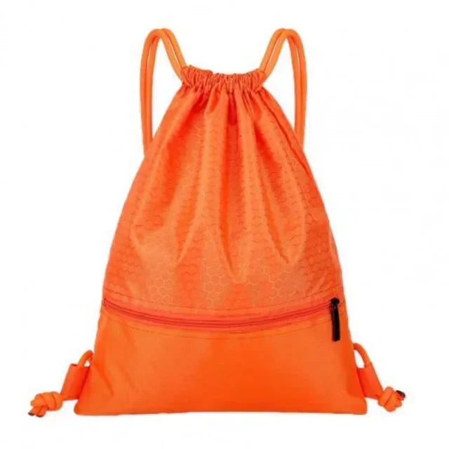 Sport 5 Color Drawstring Pocket Simple Backpack