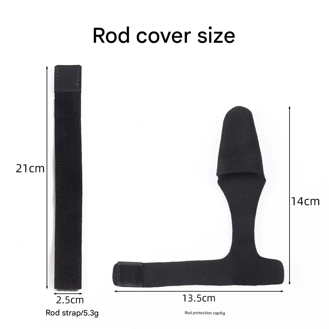 Fishing rod elastic protection rod cap special rod