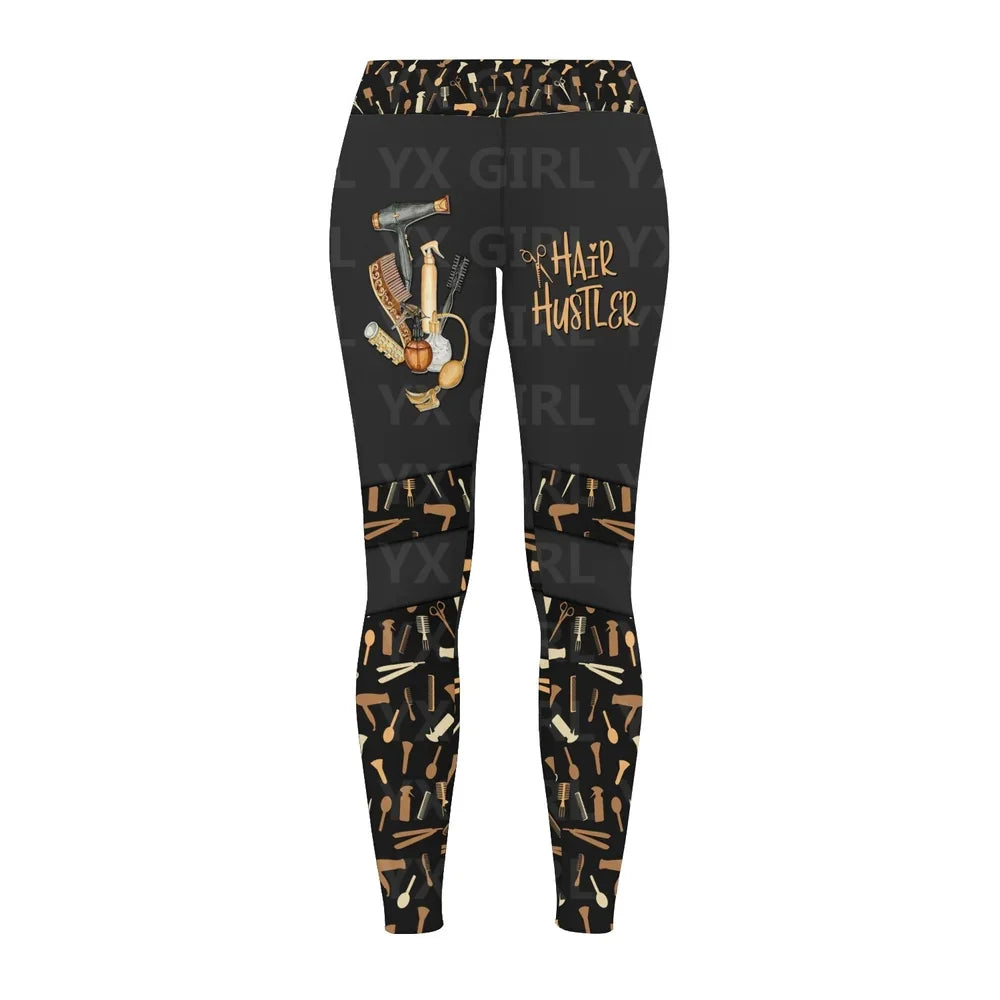 Hairstylist Leggings Hairdressing Clothes