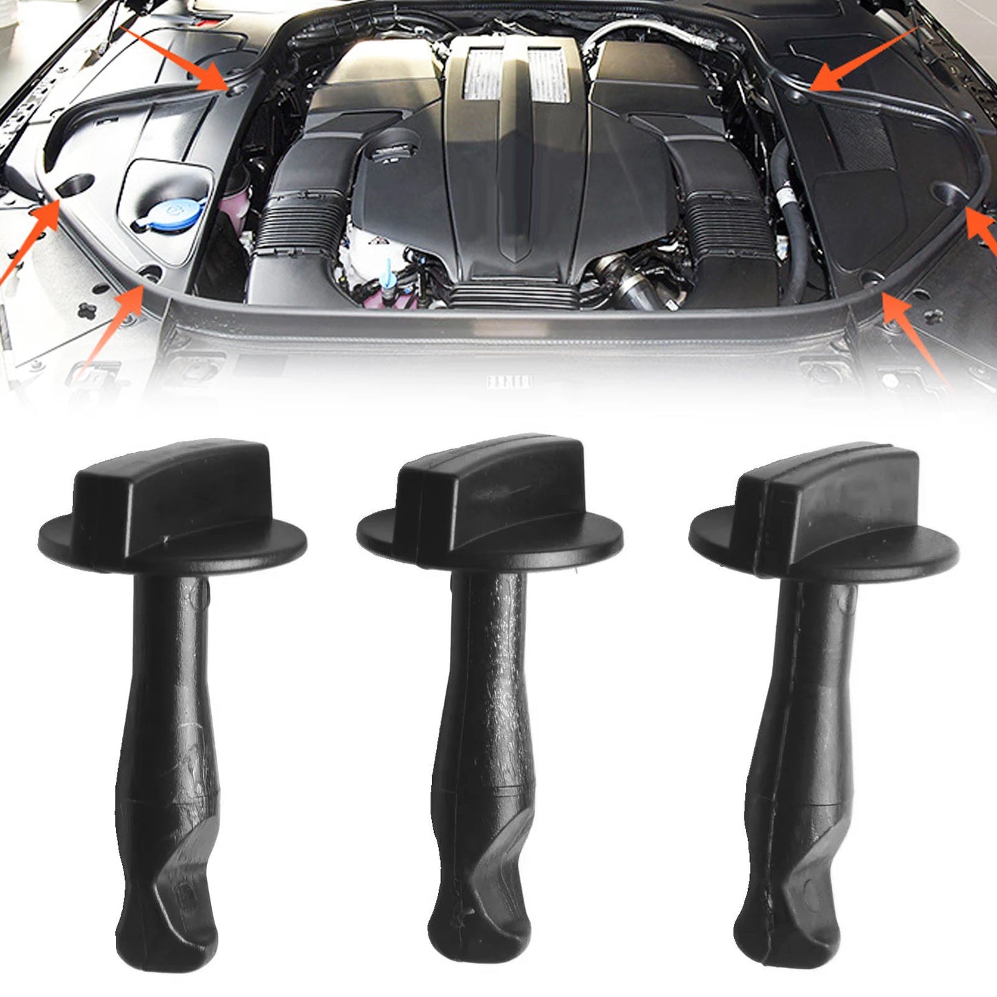 3x Spiral Spring Gasket For Mercedes S-class
