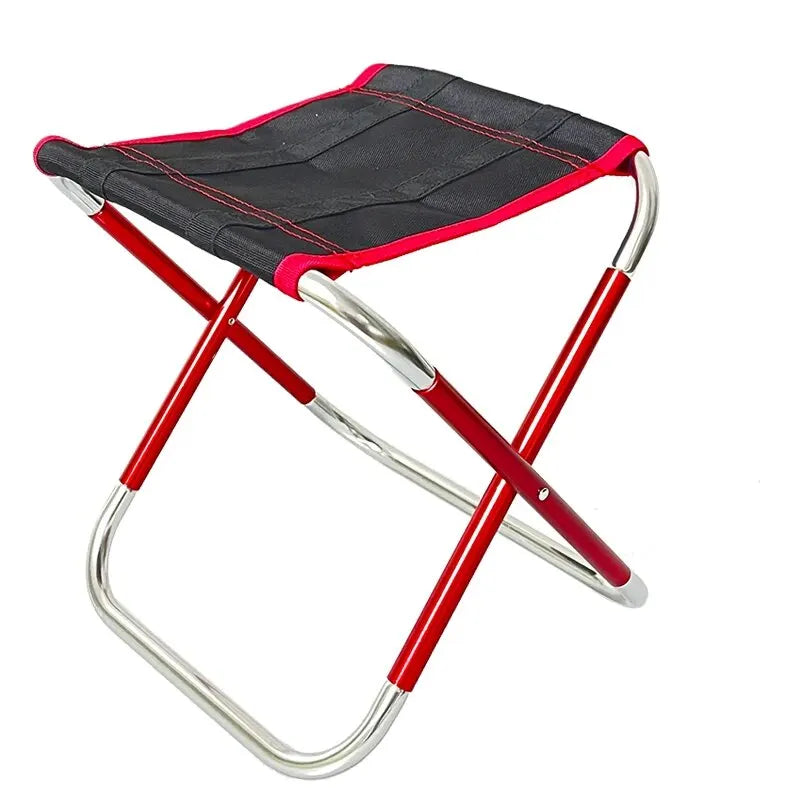 Outdoor Camping Chair Golden Aluminum Alloy Folding Chair