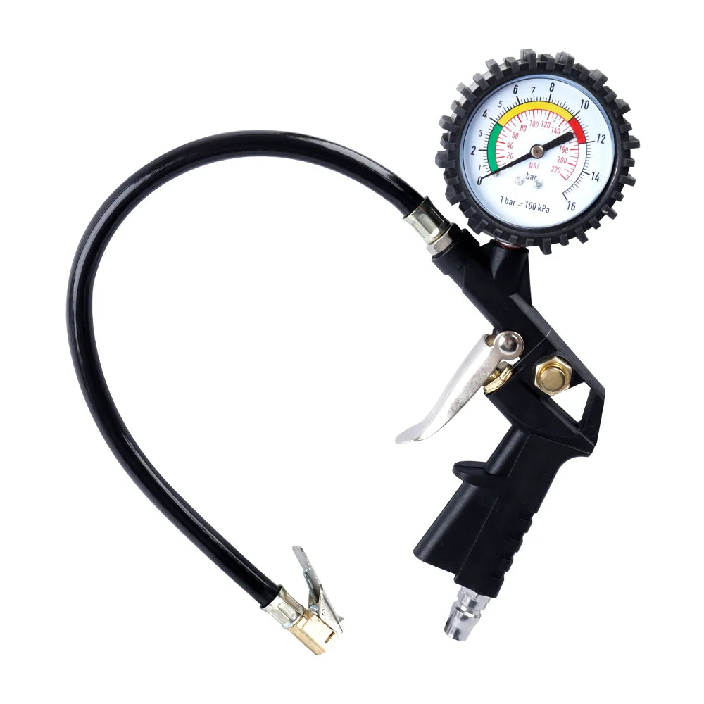 220PSI bandenspanningsmeter Hoge precisie eenvoudige drukregeling
