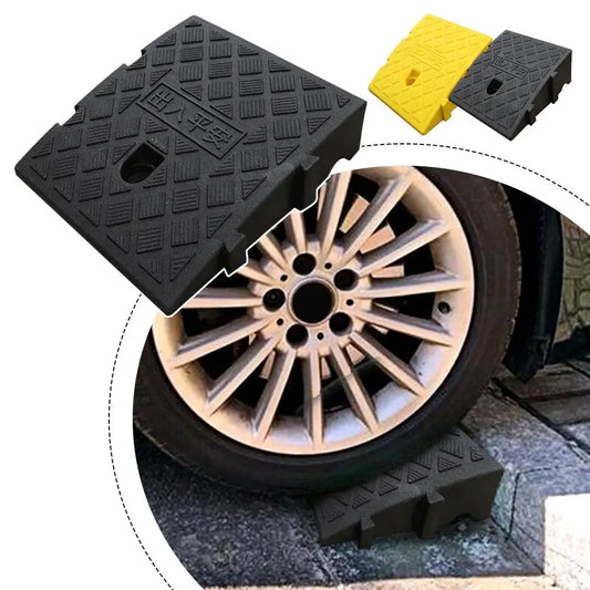 Portable Car Wheel Driveway Ramps Anti-Slip Wheel Chock