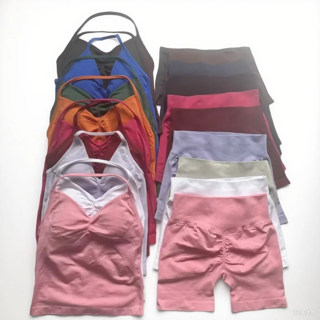 Summer fitness shape  beautiful shoulder straps