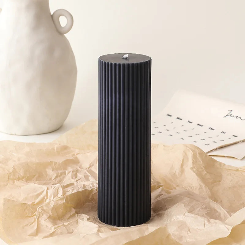 Pillar Candles Cylindrical gear candle household