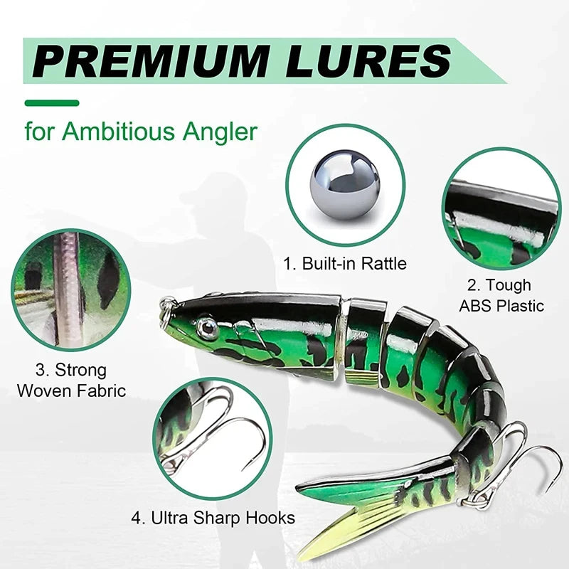 Fishing Lures Multi Jointed Swimbait