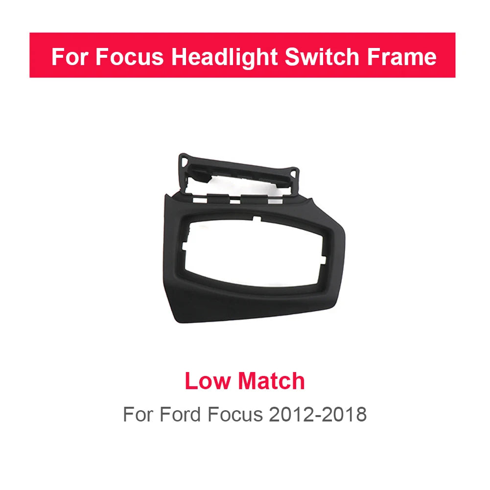 Dashboard Headlight Switch Button Frame Cover Trim Low&High