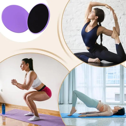 Fitness Foot Balance Sliding Discs Workout Accessories