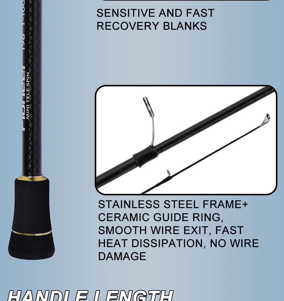 MIFINE PIONEER MINI Telescopic Fishing Rod 24T