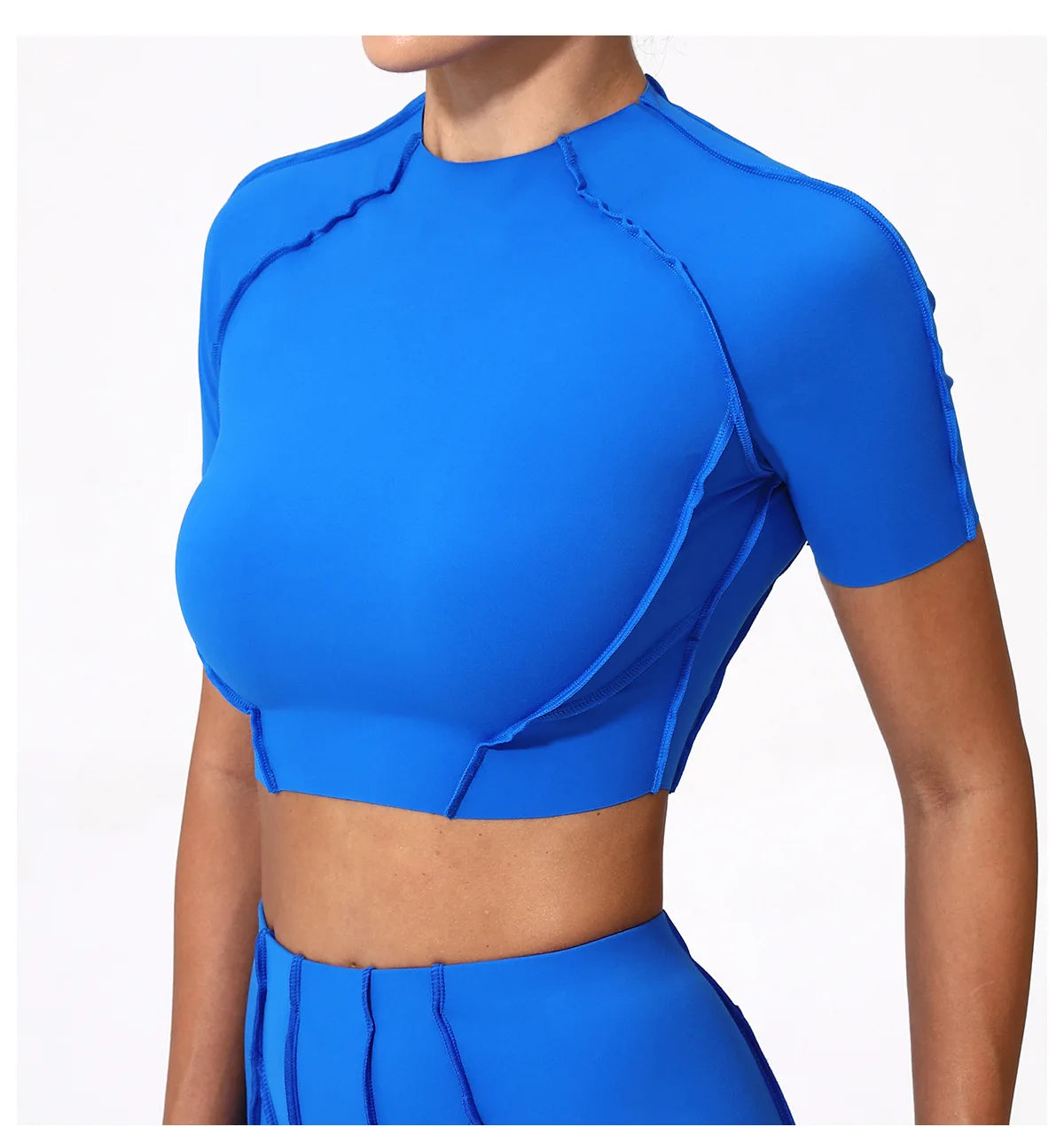 Sports T-shirt Women Fitness Top Short Sleeves Yoga Dance