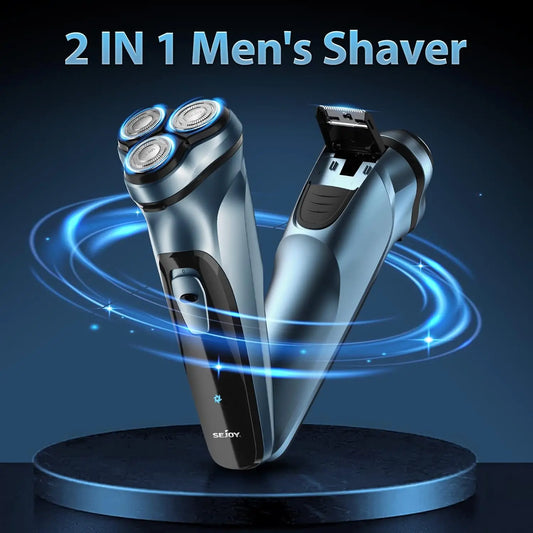 SEJOY Shaver Men USB Electric Shaver Powerful Beard Electric