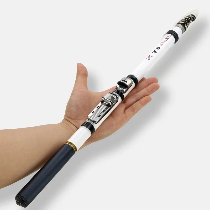 1.8M/2.1M/2.4M/2.7M/3.0M Telescopic Rock Fishing Rod