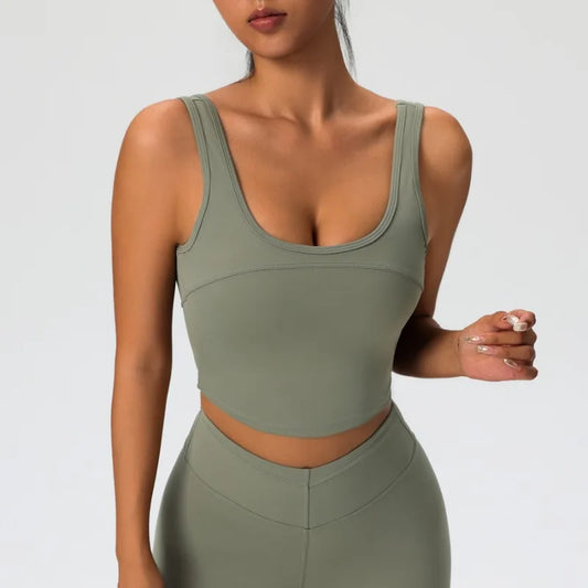 Fashion Sports Underwear Women Shockproof Gathering