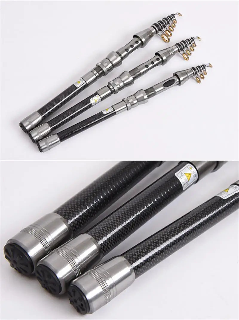 Fishing Rod Combo 1.5-2.4M Telescopic Fishing Rod