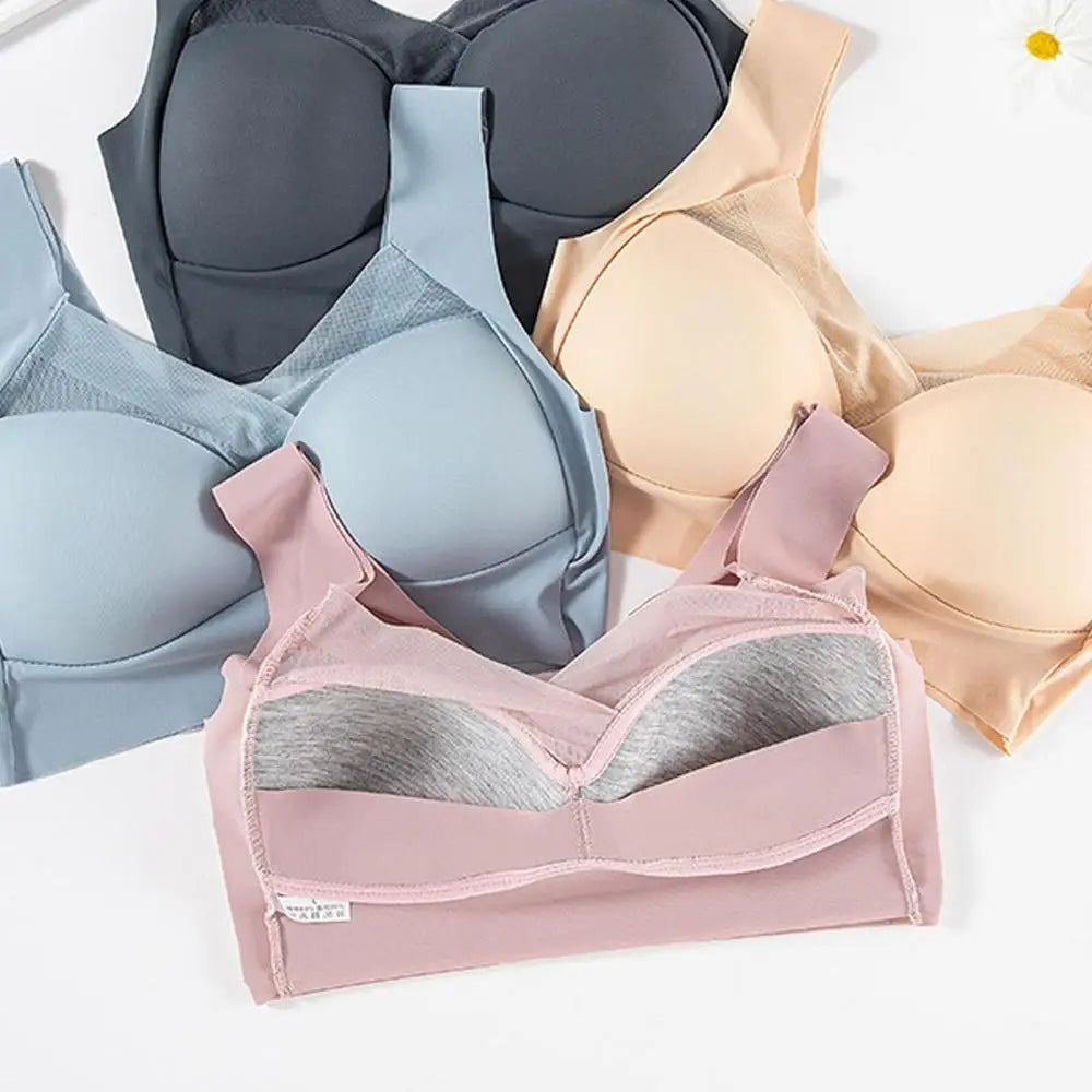 Vrouwen Posture Bra Draadloze Ergonomische Push-Up
