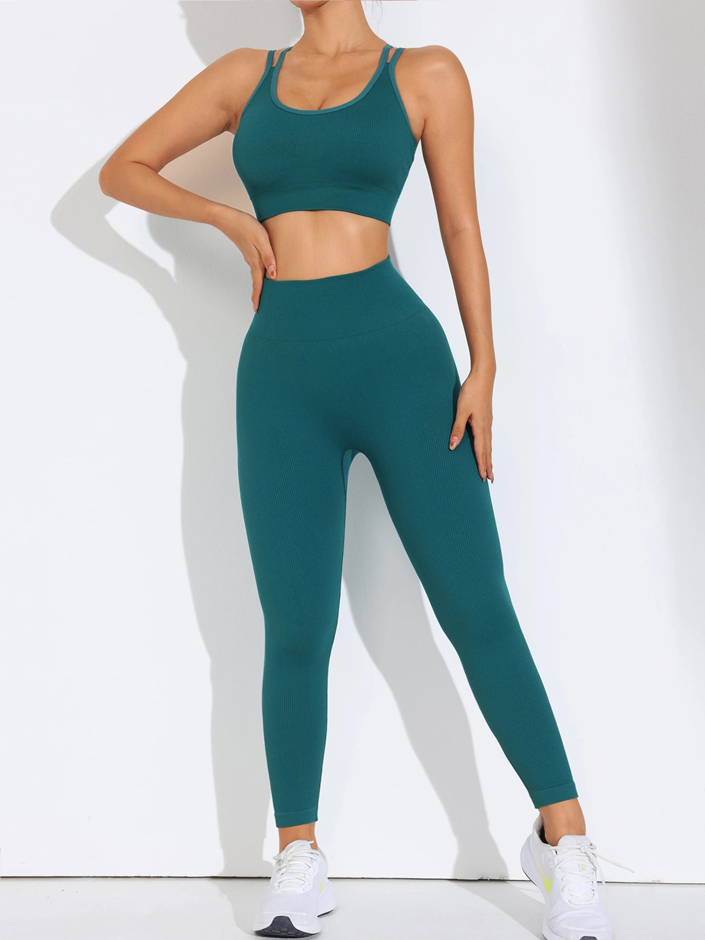 Women's Tracksuit Two Pieces Set Women Clothing Sportswear
