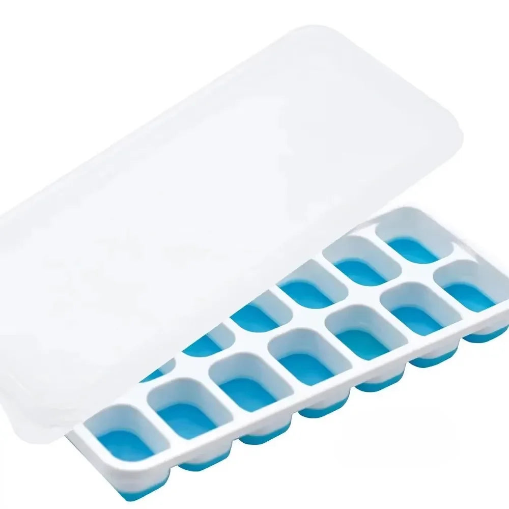 Ice Cube Tray 2-in-1 Portable Puck Making Water Bottle