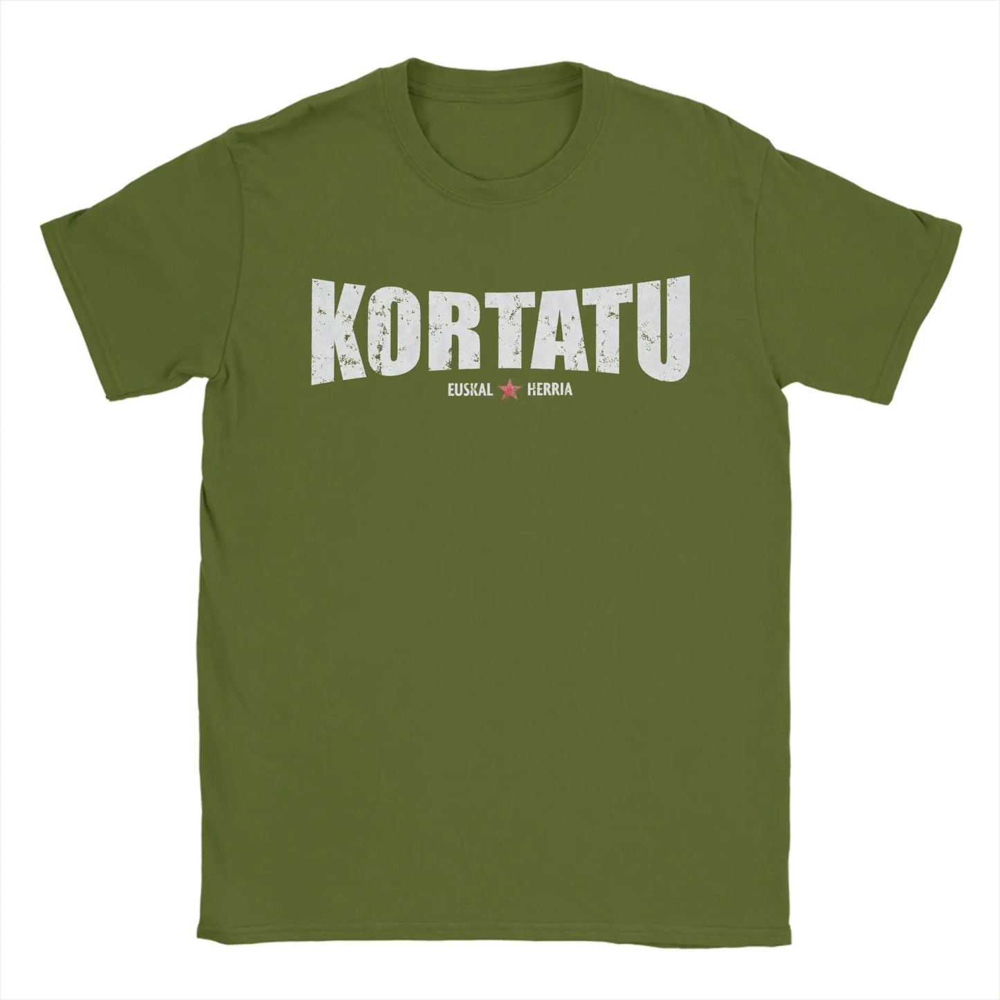 Kortatu Music T-Shirts Men  Funny Cotton Tees Round Neck
