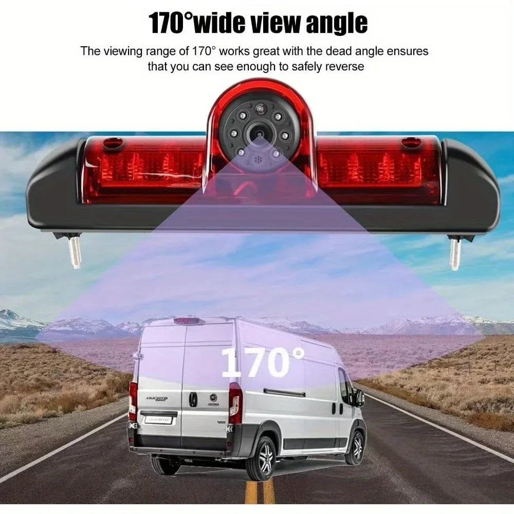 Backup Camera with Brake Light Easy Installation