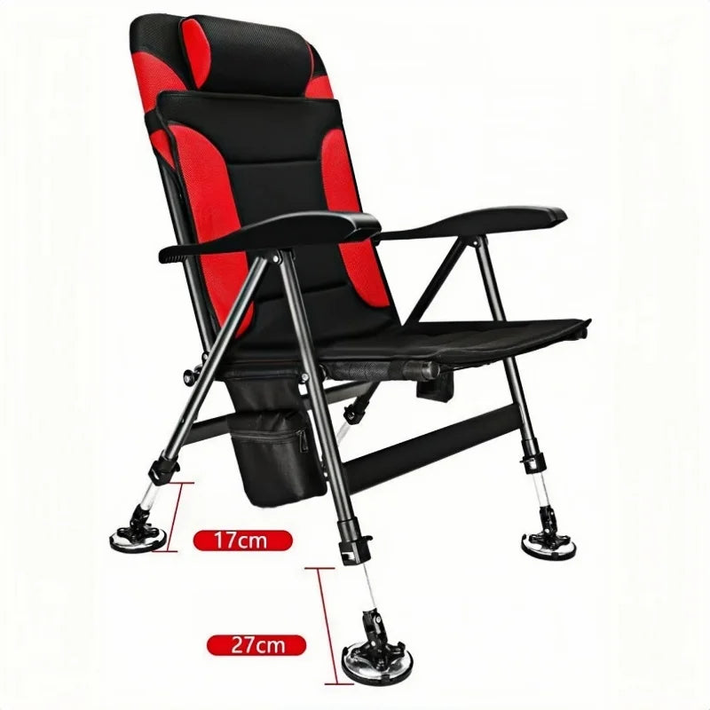 Outdoor Retractable Fishing Chair Portable Fishing